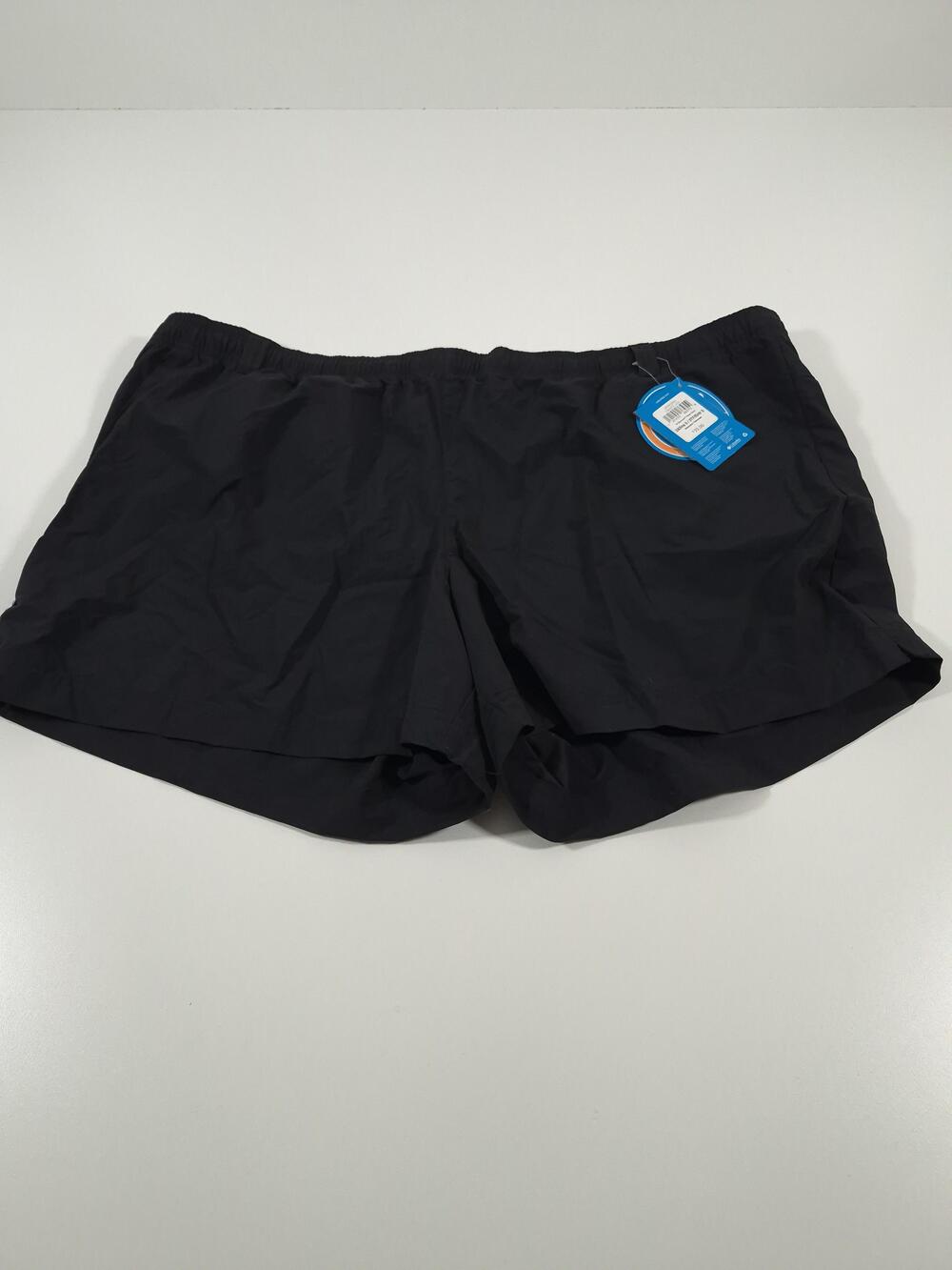 Columbia Backcast Water Shorts Women's 3X Black UPF 50 Nylon Swim Trunks